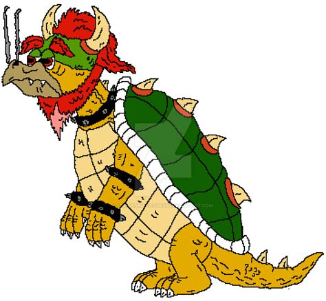 Bowser Pixel Art by ItalianMacaque95 on DeviantArt