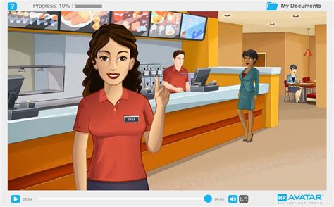 HR Avatar Test - Fast Food Worker