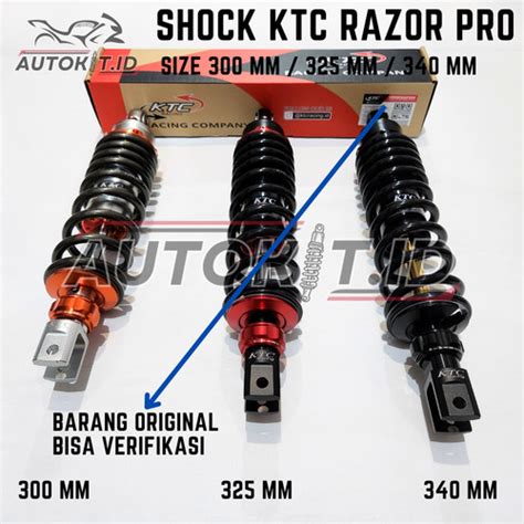 Jual Shock Ktc Razor Pro Mm Mm Mio Beat Lexi Vario Click