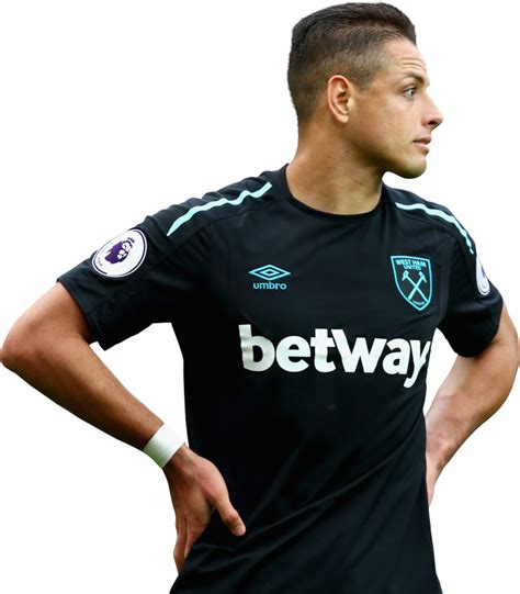 Javier Chicharito Hernandez West Ham Football Render Footyrenders