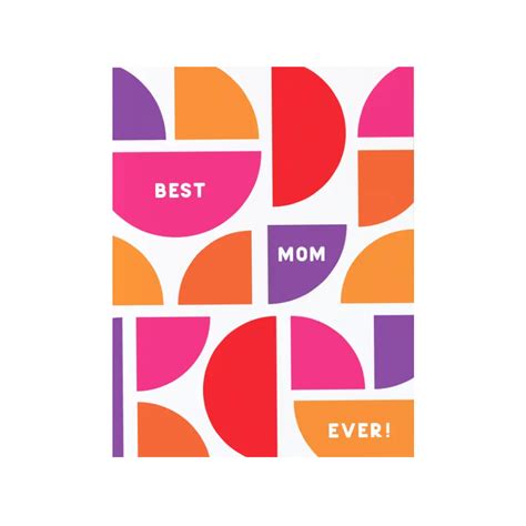 Best Mom Ever Mothers Day Card From Graphic Anthology Urban General