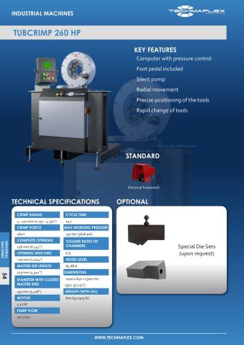 Xl Crimp Techmaflex Pdf Catalogs Technical Documentation