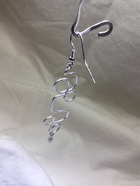 Infinity Symbol Love Earrings Figure 8 Forever Love Twists and Turns Boho Silver Swirls Abstract ...