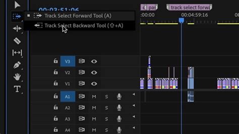 Premiere Pro Tutorial Using The Track Select Forward Tool YouTube