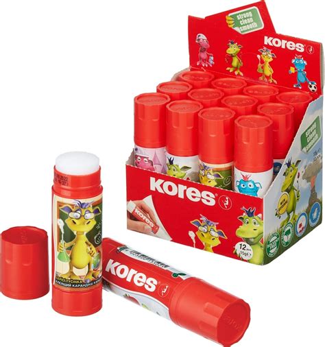 Клей-карандаш Kores 15 г - купить с доставкой по выгодным ценам в ...