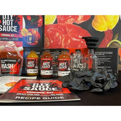 Diy Hot Sauce Making Kit Itsthoughtful