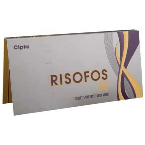 Risofos 35 Risedronate Sodium 35mg Tablets At Rs 25821strip