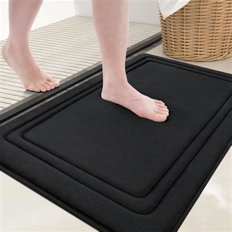 Smiry Tapis De Bain En Mousse À Mémoire De Forme Extra Doux