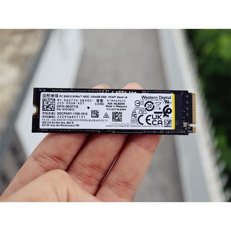Western Digital SN810 1TB GEN 4 NVME SSD | Shopee Malaysia