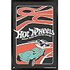 Amazon Trends International Mattel Hot Wheels Red Minimalist Wall Poster L X W