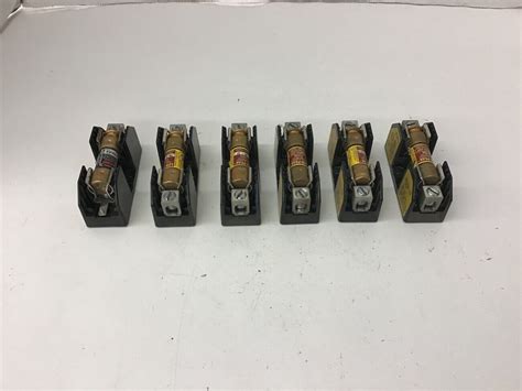 Buss R25030 1cr Fuse Holder 250 Volts 30 Amp Lot Of 6 Ebay