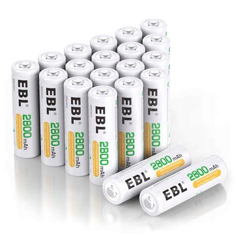 Akumulatorki EBL AA 2800 MAh Mignon NI MH 12158159509 Oficjalne