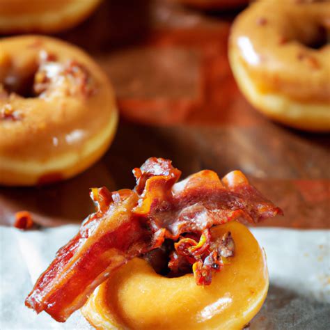 Candy Coated Maple Bacon Donuts Recipe Jim Bot