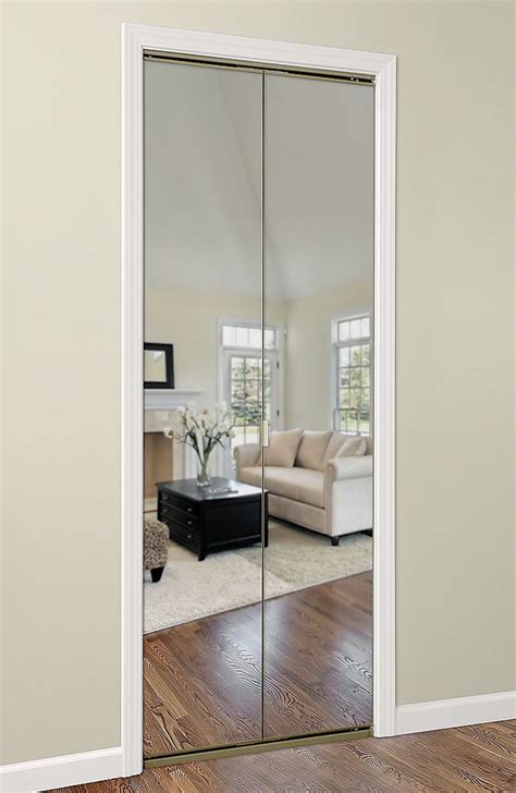 Our Bifold Mirror Closet Doors Are Solid ¾” Mdf With The Mirror