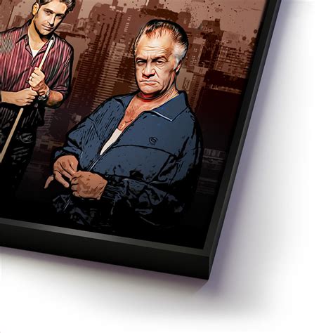 The Sopranos Canvas Set | TheGOATWallArt