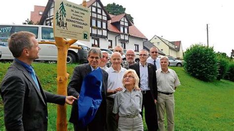 Suhl Zella Mehlis Eine Tafel erinnert an Gründungstage Suhl