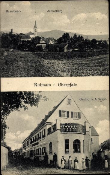 Ansichtskarte Postkarte Kulmain In Der Oberpfalz Bayern Panorama Mit