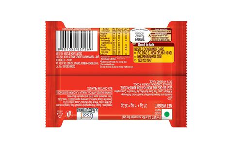 Nestle Kit Kat Bar Nutrition Facts Besto Blog