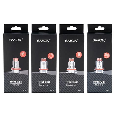 SMOK RPM Replacement Coils Pack Of 5 Basha Imports