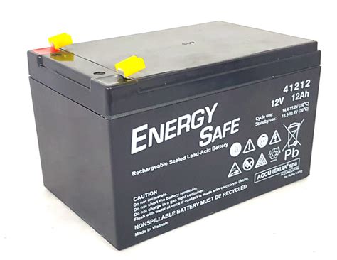 AGM VLRA 12V 12Ah Hermetic Rechargeable Lead Acid Battery For Cyclic