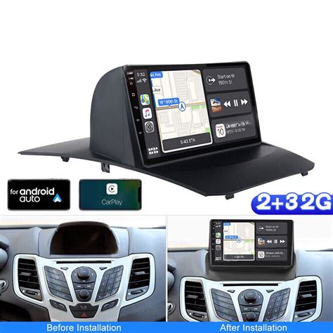 ISpchen 2 32GB Car Stereo Radio For 2009 2014 Ford Fiesta Android 13 9