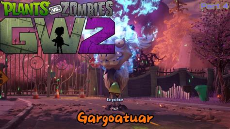 Plant Vs Zombie Garden Warfare 2 Gameplay Agen Kacang Penembak Gargoatuar Part 4 Youtube