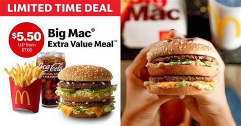 Mcdonalds Spore Latest Deal Lets You Enjoy Big Mac Extra Value Meal