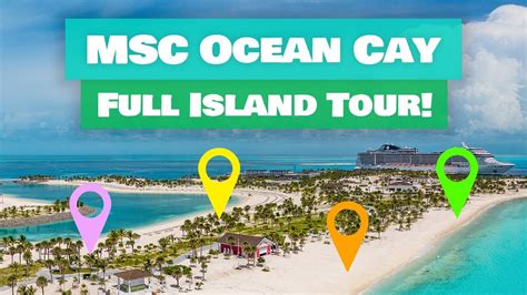 Msc Ocean Cay Full Island Tour Youtube