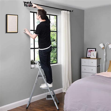 Klaptrap Met 3 Treden Trapladder Ladder 20 Cm Brede Treden Met Anti