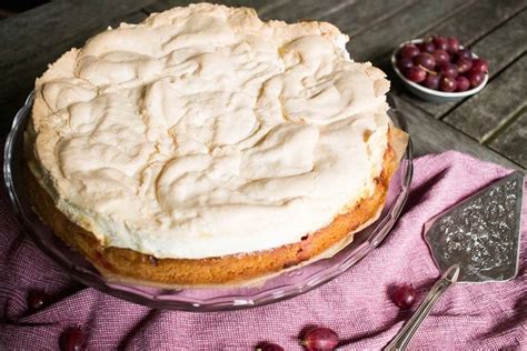 Schneller Stachelbeerkuchen Mit Baiser Rezept Stachelbeerkuchen