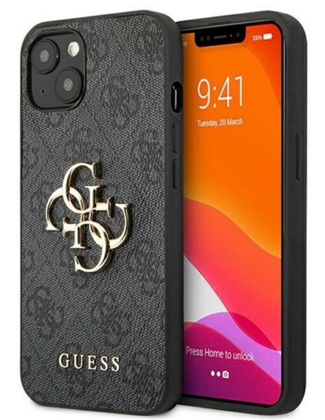 Guess G Big Metal Logo Do Apple Iphone Szary Etui Niskie Ceny I