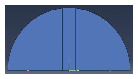 Geometric model and boundary conditions. | Download Scientific Diagram