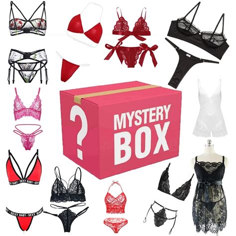 Erotic Lingerie Lucky Bag Surprise Blind Lace Night Skirt Bodysuits Adult Women Underwear