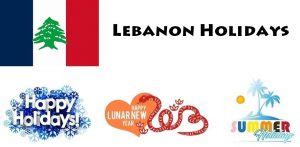Lebanon Public Holidays – Countryaah.com