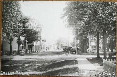 Croton, OH 1940s Realphoto Postcard: Street Scene - Ohio | eBay