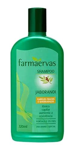 Shampoo Jaborandi Farmaervas 320ml Cabelos Fracos MercadoLivre