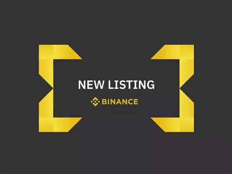 Ces Cryptos Pourraient Faire Leur Listing Sur Binance Tr S Prochainement