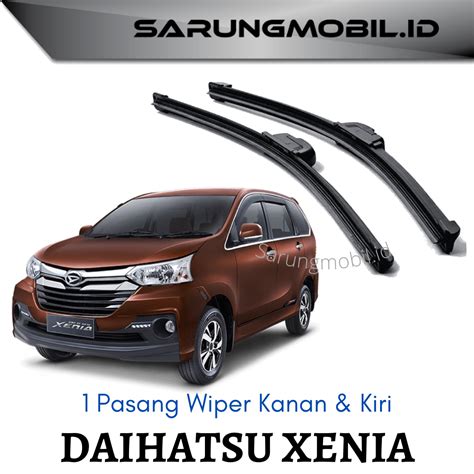 Wiper Xenia Frameless Wiper Mobil Daihatsu Xenia Pisang Ukuran 20 Dan