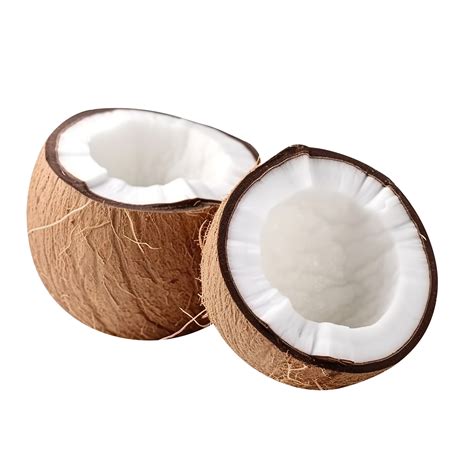 Broken Coconuts On A Transparent Background 27144650 PNG