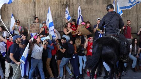 Crisis Sin Precedentes En Israel Continúan Las Protestas Masivas Contra La Reforma Judicial De