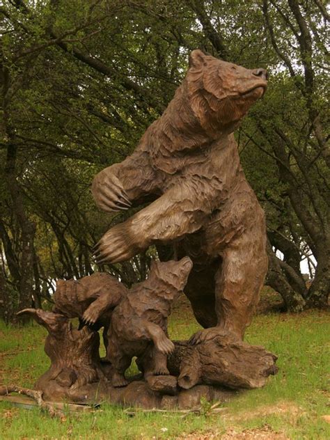Pin by Айлбибэк on Садовая скульптура | Wood carving art, Wood carving ...