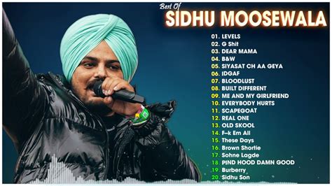 Sidhu Moose Wala All Hits Songs Of Moose Tape Best Of Sidhu Moose