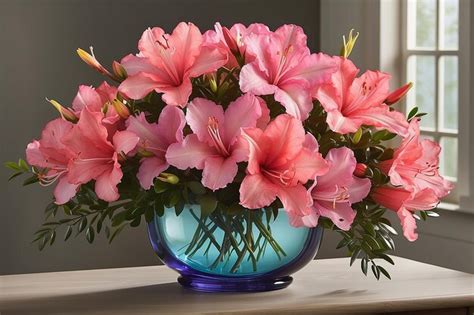 Premium Photo Azalea Bouquet Brilliance