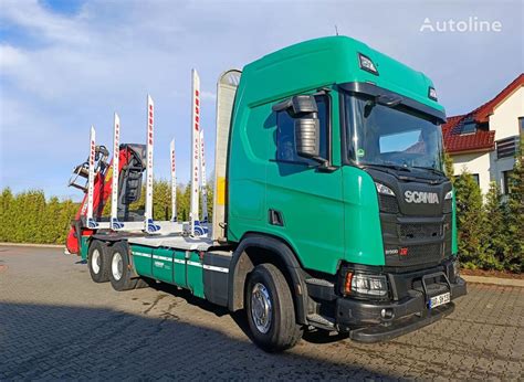 Scania R Holztransporter Lkw Kaufen Polen Mas W Drugi Kv