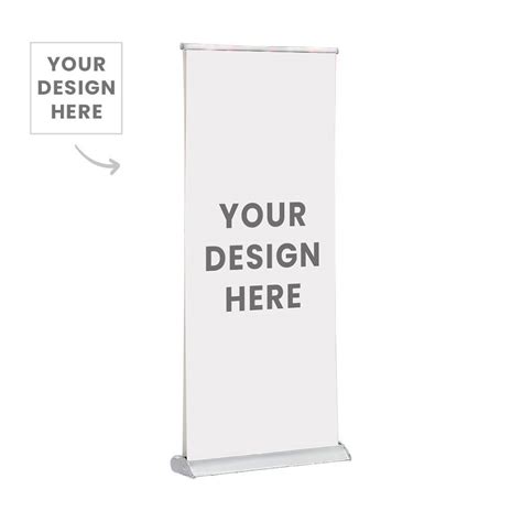 Double Sided Pull Up Banners 850x2000mm Custom Design And Same Daynext Day