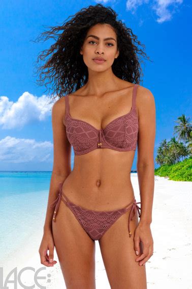 Freya Swim Sundance Bikini Push Up Beha F K Cup NUTMEG Lace Lingerie Nl