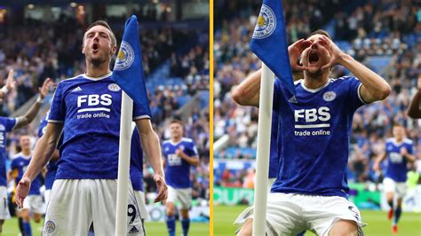 Jamie Vardy celebrates goal vs Wolves with best sh*thouse celebration yet