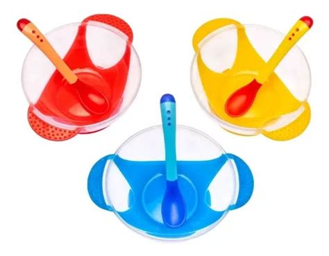 Kit Prato Bebe Pratinho Infantil Silicone Ventosa Colher Mercadolivre