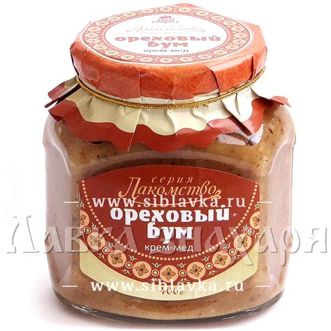 Крем-мед «Ореховый бум» · Алтай-Старовер — купить за 310 руб.