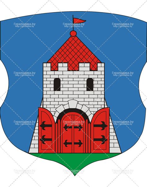 Герб города Высокое (CDR) скачать в векторе | Геральдика